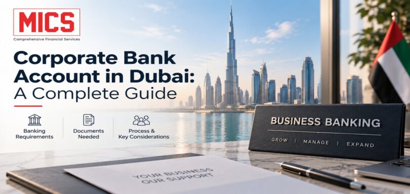 Corporate Bank Account In Dubai